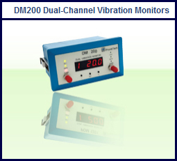 DM200 Dual Channel Vibration Monitor