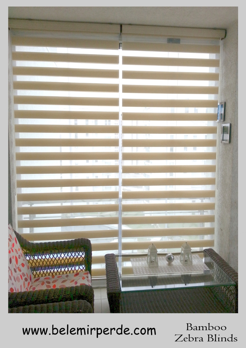 Bamboo Zebra Blinds