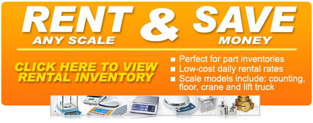 All Types of Commercial & Industrial Weighing Scales for Rental