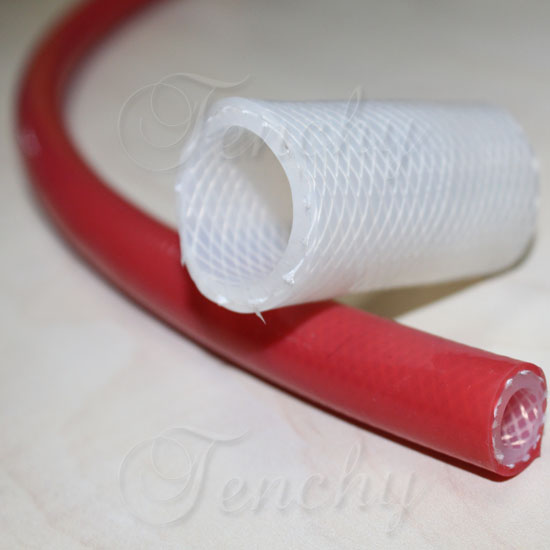 Silicon braided hose/high temperature silicon hose