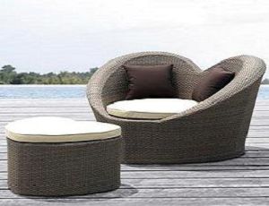 Rattan / flet sofaer