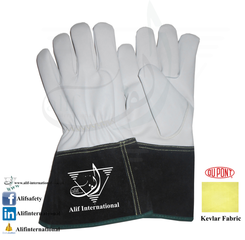 Alif-09 Kevlar Lined Heat Resistant Gloves