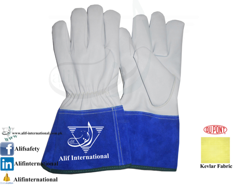 Alif-10 Kevlar Lined Heat Resistant Gloves