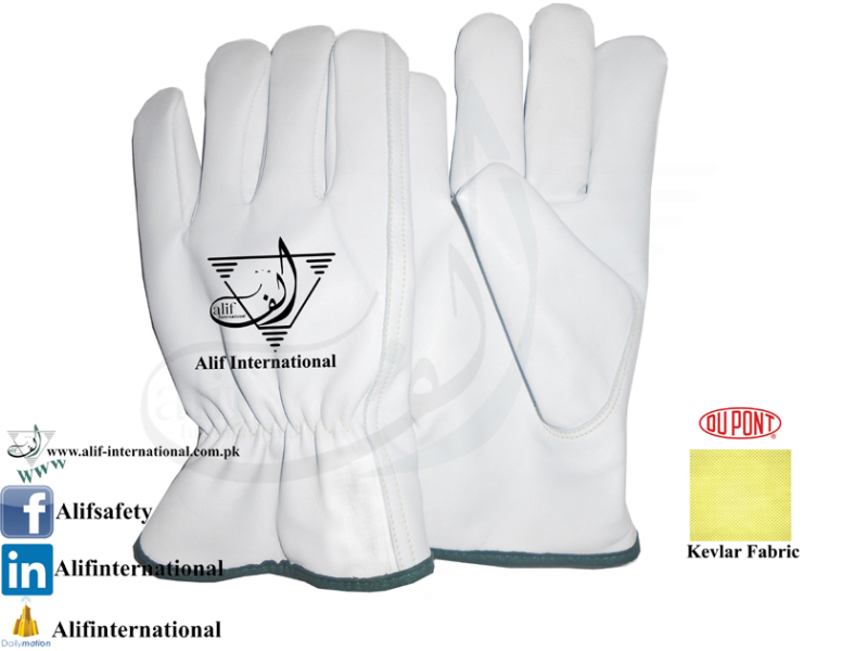 Alif-11 Kevlar Lined Heat Resistant Gloves