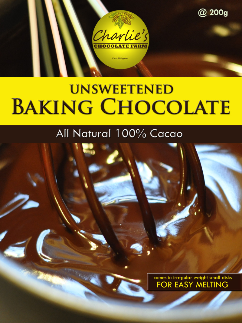 Unsweetened Baking Chocolate 100% Cacao