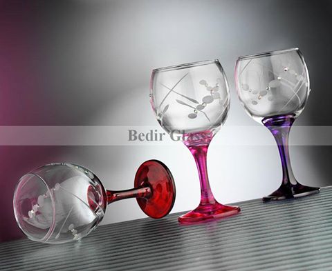 6 Pieces Colored Wine Sets