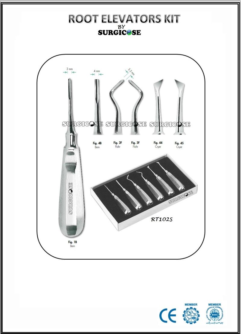 Root Elevators Kit-8