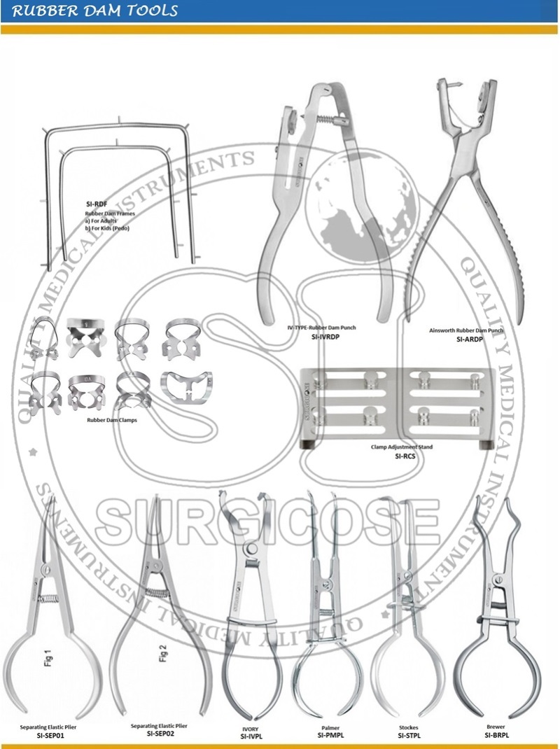 Instrumentos e aparelhos dentários