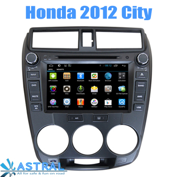 Android Car Dvd Navigation Honda City Fit Aria 2008- 2012