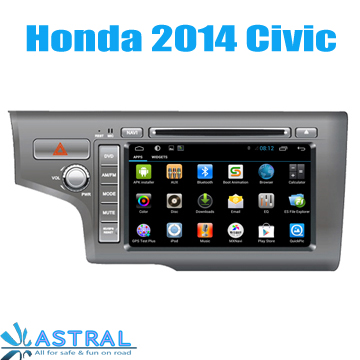 Android 4.2 voiture CD lecteur DVD Honda Fit 2014 Système Radio