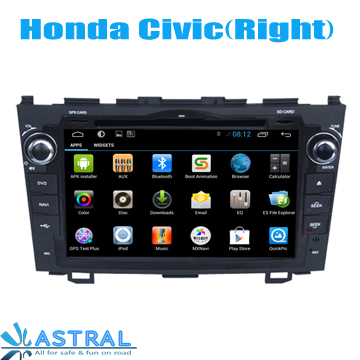 Android DVD Multimédia pour Honda CRV Old 2006-2012 Navigation usine