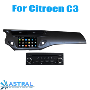 Citroen C3 Lecteur Dvd avec Bluetooth Fabriqué en Chine