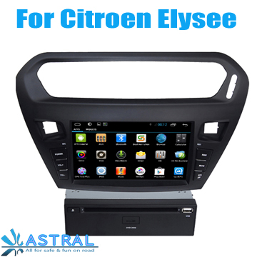 Citroën Elysée navigation GPS avec écran tactile HD