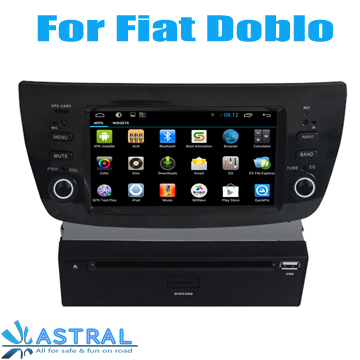 OEM Factory Android Car Dvd Audio Player for Fiat Doblo 