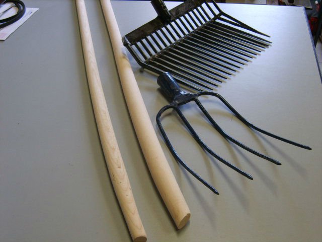 wooden handles for fork