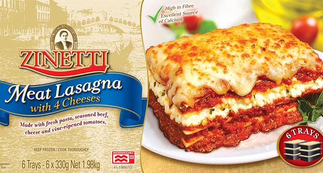 Lasagna (olasz széles metélt)