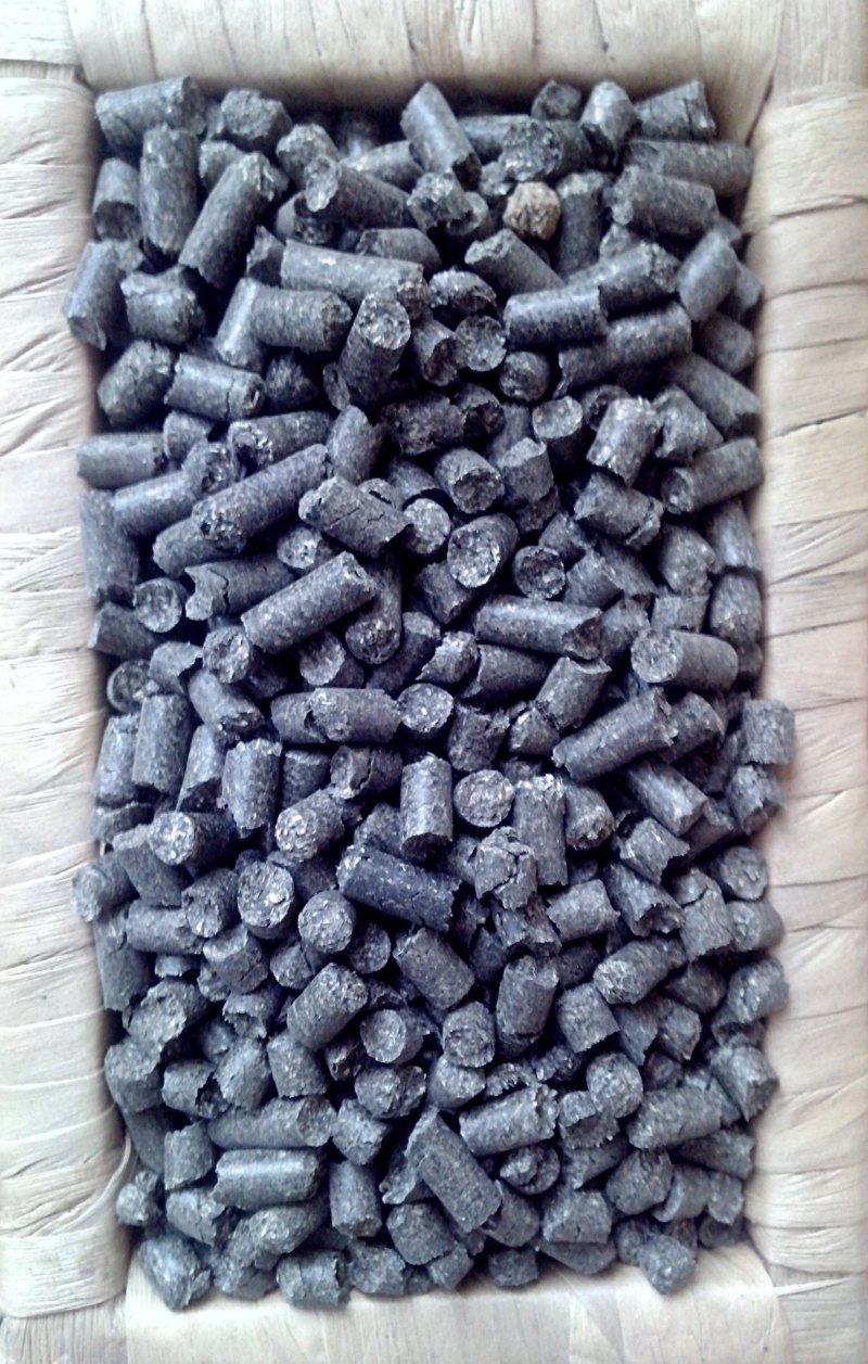 Sunflower husk pellets