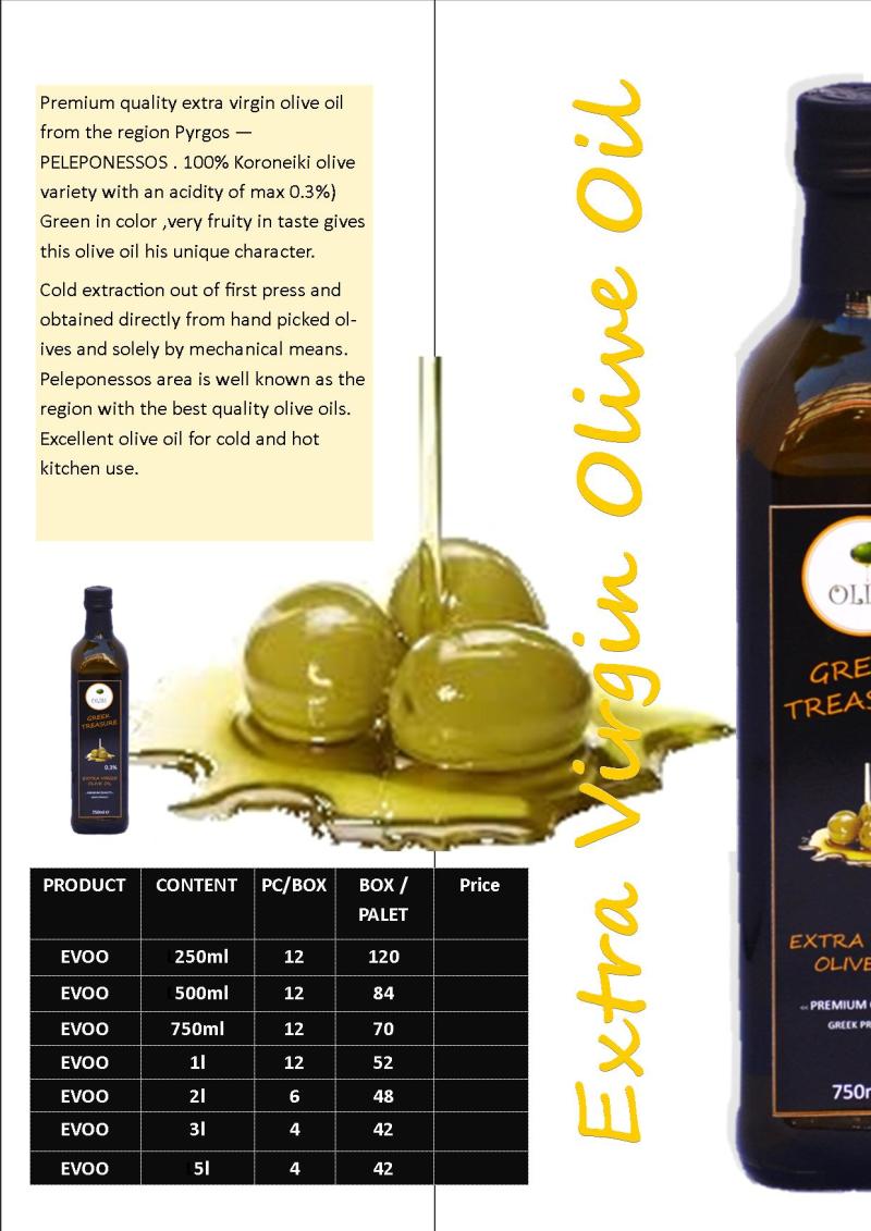 Extra Vrigin Olive Oil - Olisi