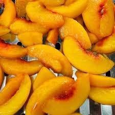 உறைந்த peaches