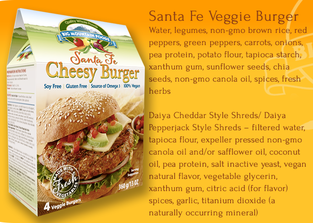 Santa Fe Veggie Burger