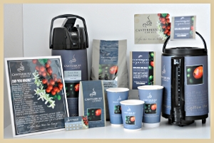 Canterbury’s collection of Signature coffees