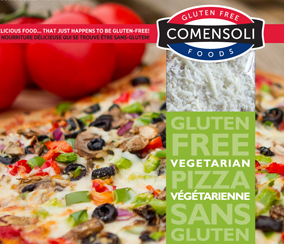 Vegetarian Pizza – 12″*