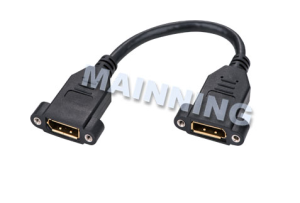 Panel Mount Displayport Cable Female To Female  