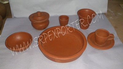 clay dinnerware set