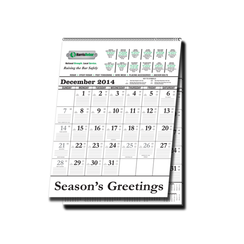 Jasa percetakan, kalender