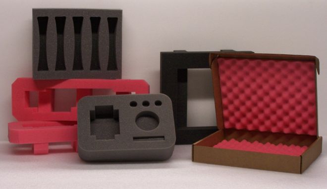 Polyurethane foam packaging