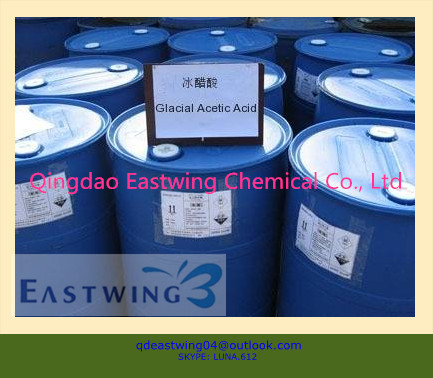 Industry Grade Glacial acetic acid 99% for textile dyeing GAA CH3COOH 250KG/drum IBC 1.1MT