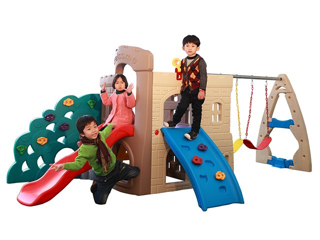 Climber,Slide And Swing