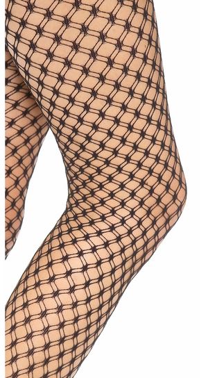 Diamond Fishnet Tights