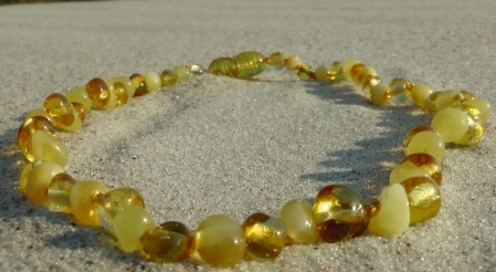 Amber necklaces