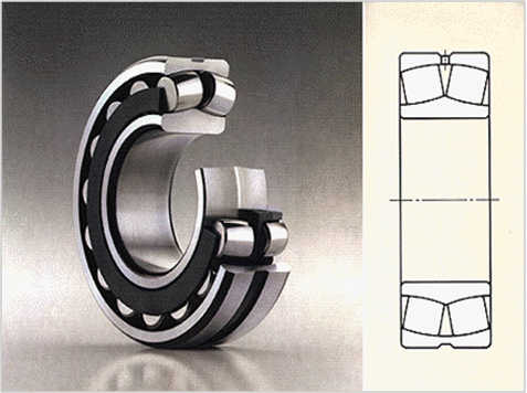 Roller bearings at mga bahagi