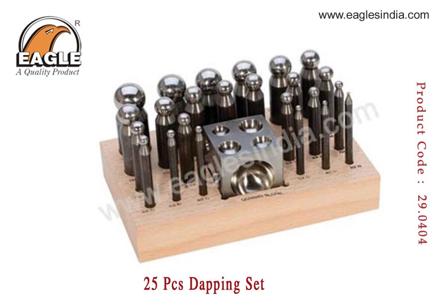 25 Pcs Dapping Set - Jewellery Tools In India 