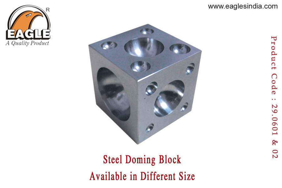 Steel Doming Block - Jewellery Tools In India 