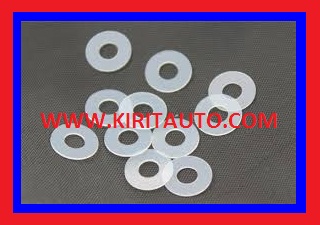 Washers اور spacers، ریل ٹریک