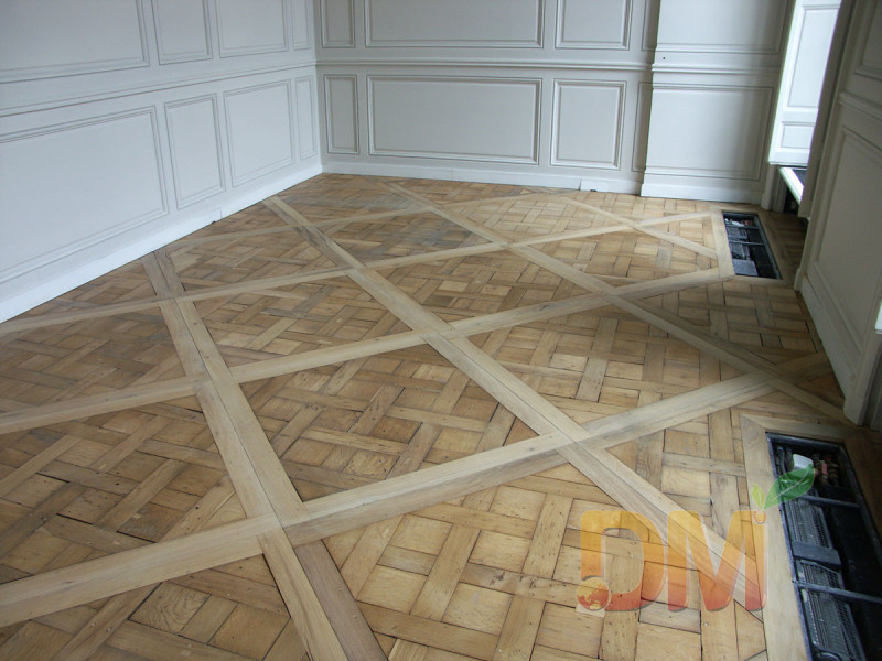 custom made French style versailles parquet floors