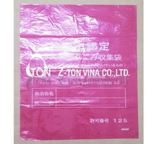 COLOR FLAT PLASTIC BAG