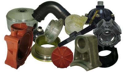 Machinery parts stock