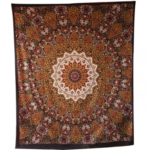 Labhanshi Hippie Indian Elephant Mandala Tapestry