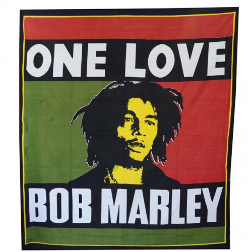 Bob Marley one Love Tapestry, Reggae wall hangings