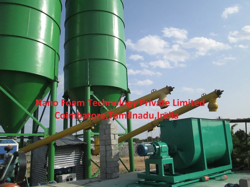 Semi Automatic CLC Brick Making Machine