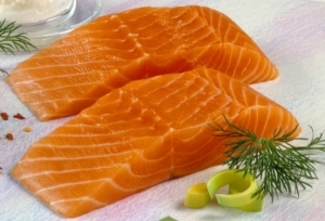 Salmon, segar atau dingin