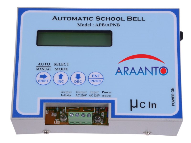 AUTOMATIC SCHOOL BELL TIMER