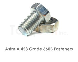 Astm A453 Grade 660 Class B Bolts