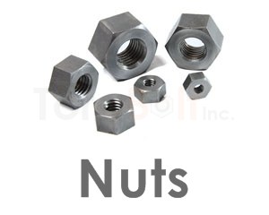 Nuts hex,square,dome,wing