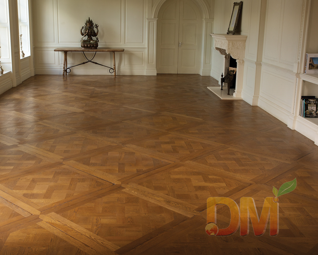 high quality parquet solid wooden floors china supplier