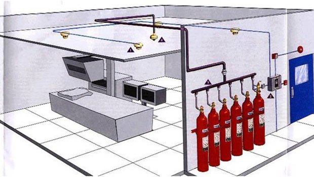 Brandbekämpfung und Brandschutzeinrichtungen